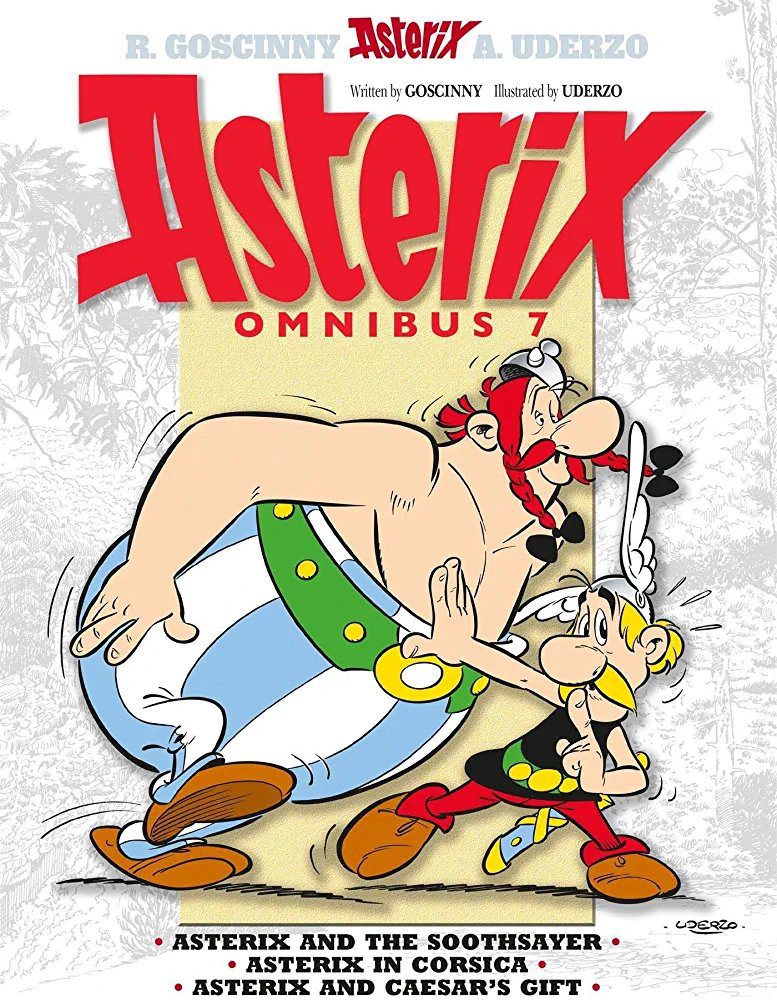 Asterix Omnibus 7: Asterix and The Soothsayer, Asterix in Corsica, Asterix and Caesar's Gift